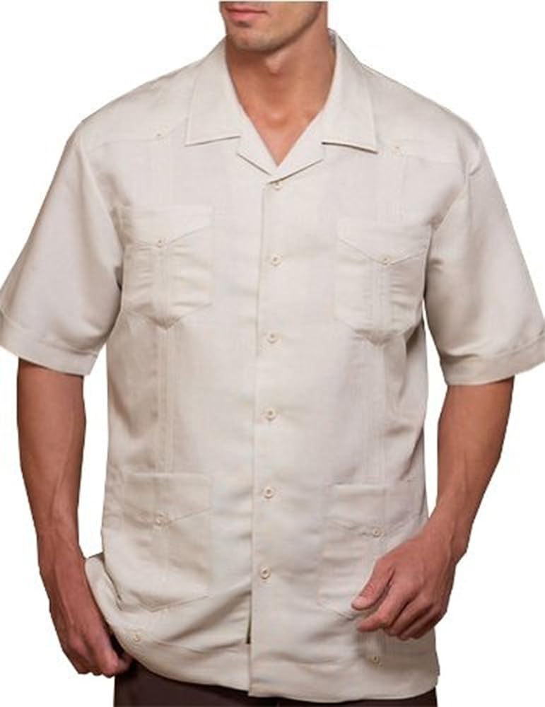 cubavera ramie × rayon cuba shirts CUBAVERA GUAYABERA CUBAN GRAY RAMIE/RAYON SHIRT, SZ XL | eBay